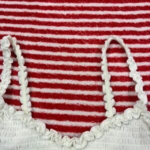 Hollister California women White Tank Top size Medium.SKU2